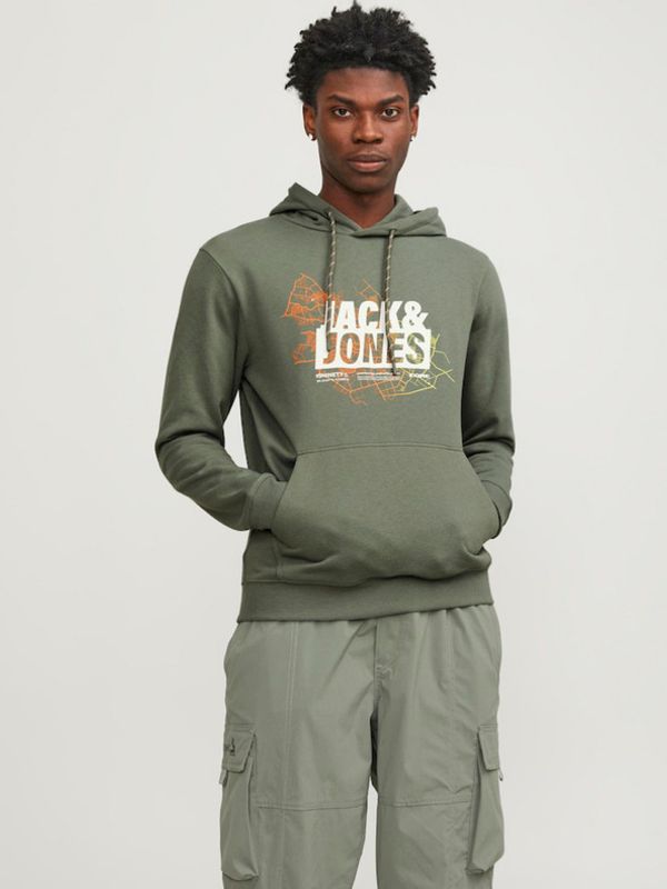 Jack & Jones Jack & Jones Map Majica dugih rukava zelena
