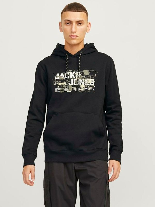 Jack & Jones Jack & Jones Outdoor Majica dugih rukava crna