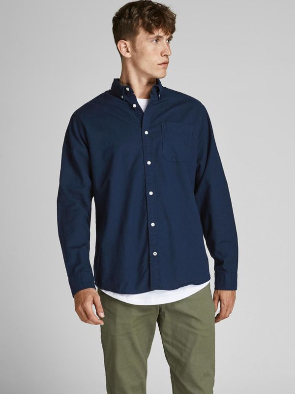 Jack & Jones Jack & Jones Oxford Košulja plava