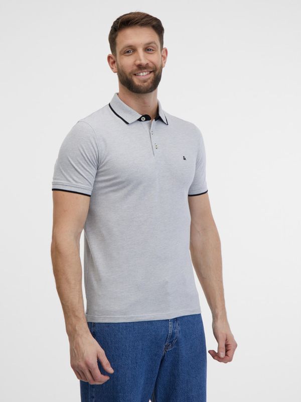 Jack & Jones Jack & Jones Paulos Polo majica siva