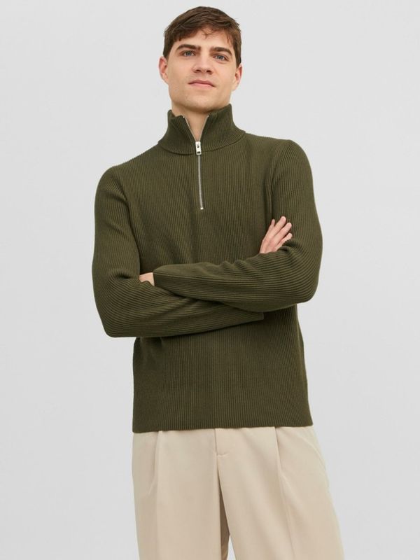 Jack & Jones Jack & Jones Perfect Džemper zelena