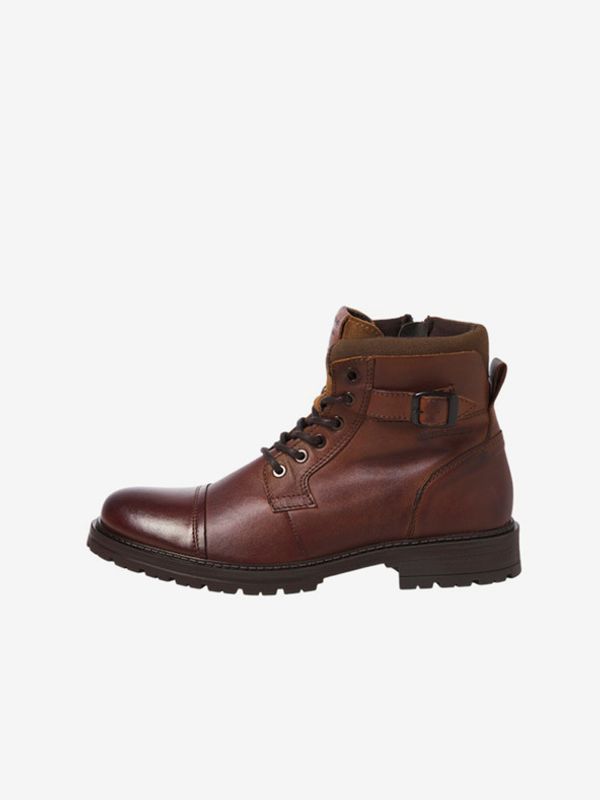 Jack & Jones Jack & Jones Queens Gležnjače smeđa