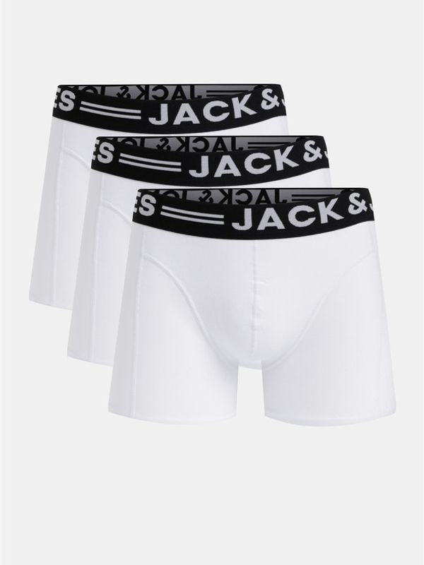 Jack & Jones Jack & Jones Sense 3-pack Bokserice bijela