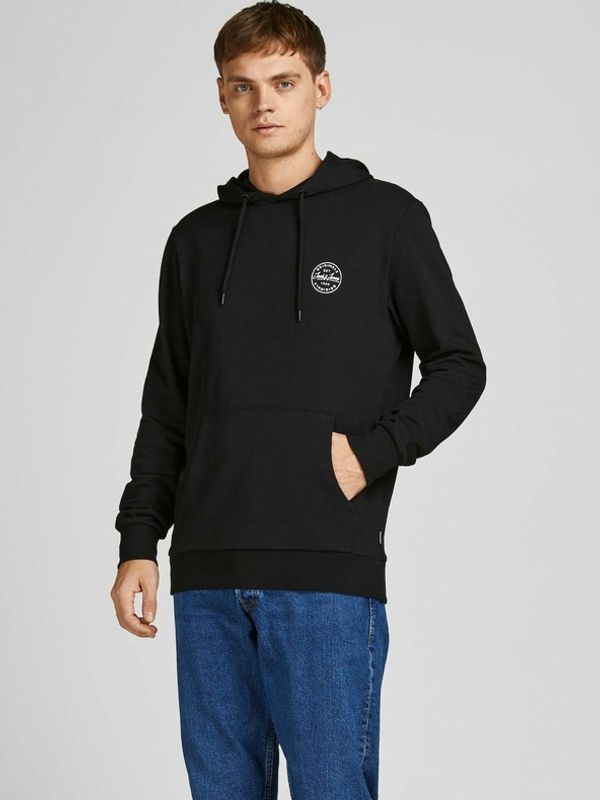 Jack & Jones Jack & Jones Shark Majica dugih rukava crna