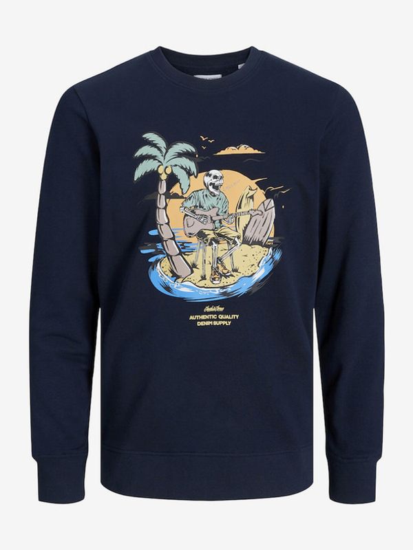 Jack & Jones Jack & Jones Zion Majica dugih rukava plava