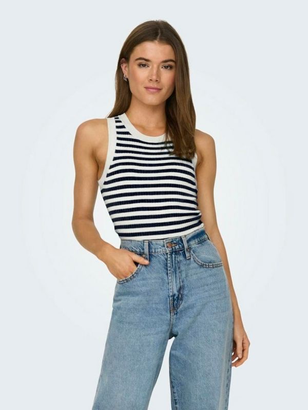 Jacqueline de Yong Jacqueline de Yong Aya Majica bez rukava plava