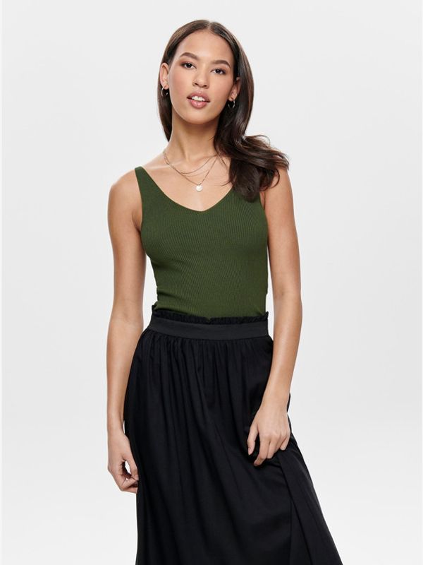 Jacqueline de Yong Jacqueline de Yong Nanna Majica bez rukava zelena