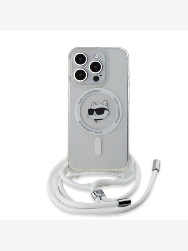 Karl Lagerfeld Karl Lagerfeld iPhone 15 Etui za telefon ljubičasta