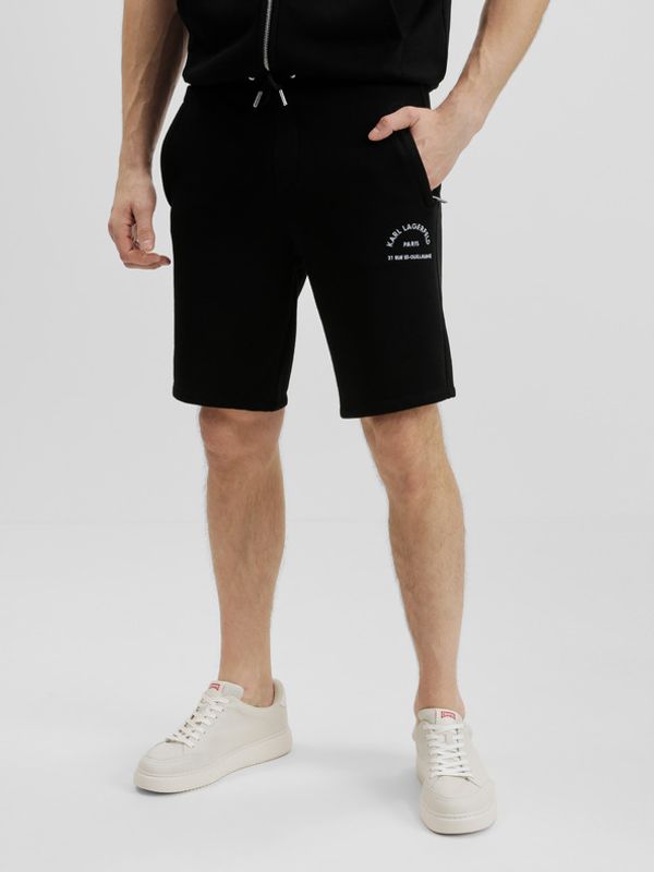 Karl Lagerfeld Karl Lagerfeld Kratke hlače crna