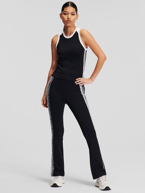 Karl Lagerfeld Karl Lagerfeld Logo Tape Tajice crna