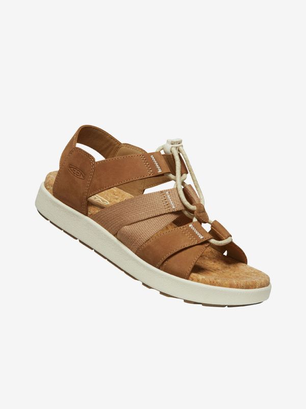 Keen Keen Elle Mixed Strap Sandale smeđa