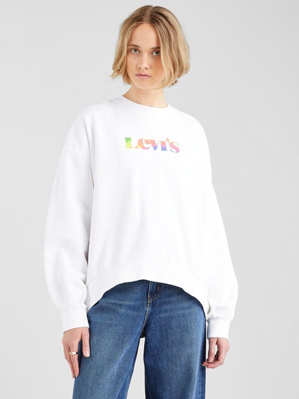 Levi's® Levi's® Graphic Pai Crew Premium Majica dugih rukava bijela