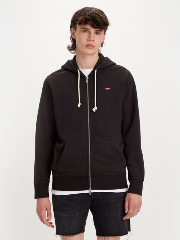 Levi's® Levi's® Levi's® New Original Zip Up Meteorite Majica dugih rukava crna