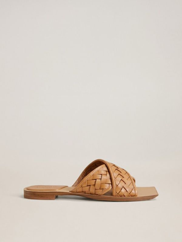 Mango Mango Drew Papuče smeđa