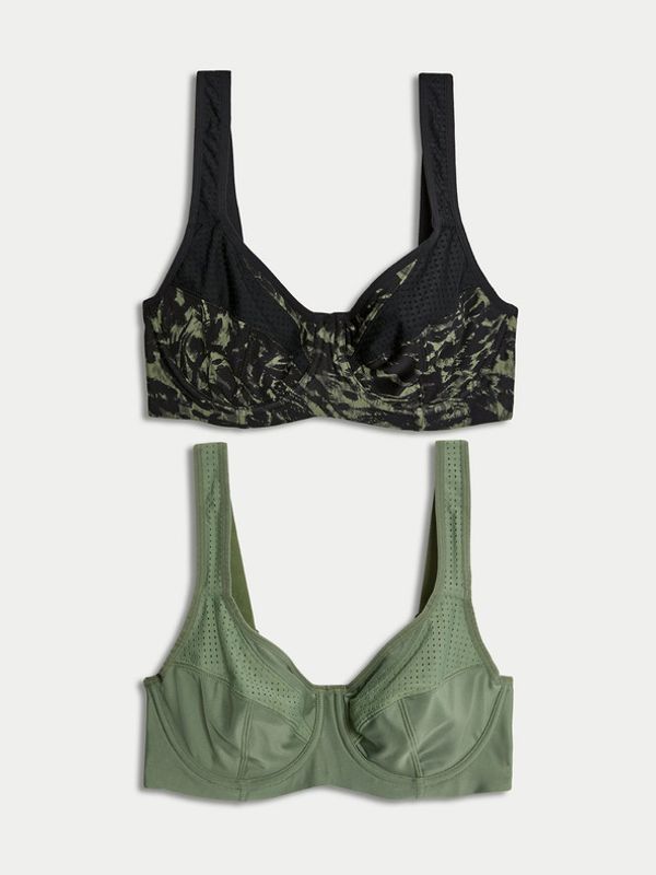 Marks & Spencer Marks & Spencer 2-pack Grudnjak zelena