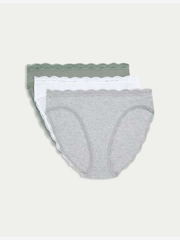 Marks & Spencer Marks & Spencer 3-pack Gaćice zelena