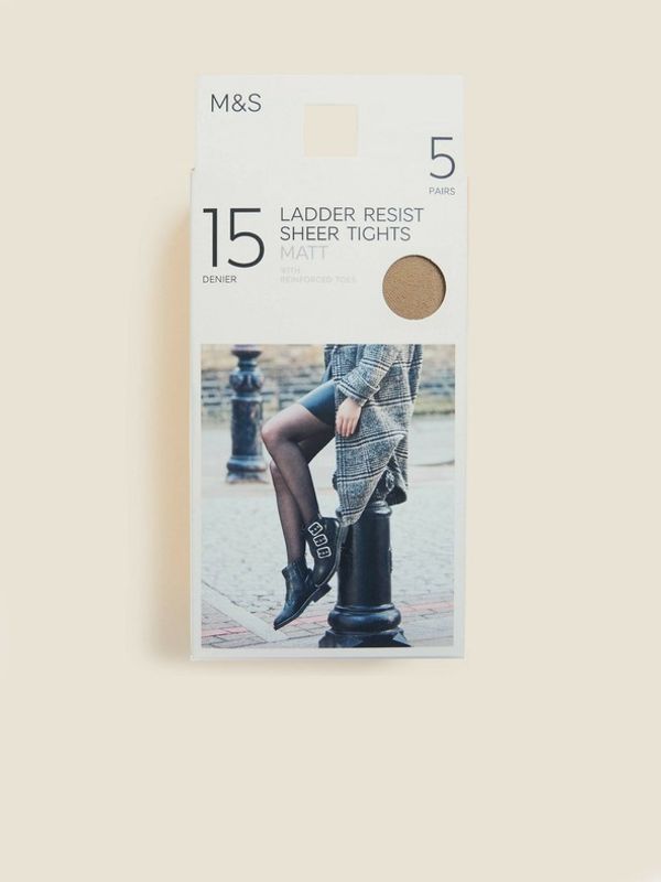 Marks & Spencer Marks & Spencer 5-pack Čarape bež