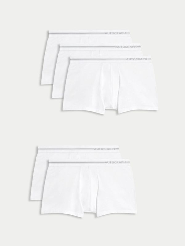 Marks & Spencer Marks & Spencer Bokserice 5 kom bijela