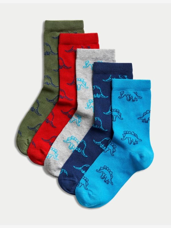Marks & Spencer Marks & Spencer Čarape 5 pari dječjih siva