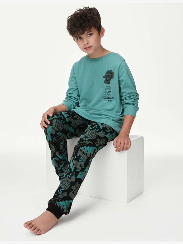 Marks & Spencer Marks & Spencer Dječje pidžame zelena