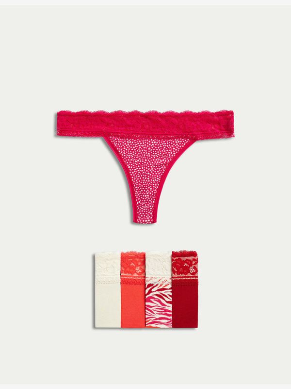 Marks & Spencer Marks & Spencer Gaćice 5 kom crvena