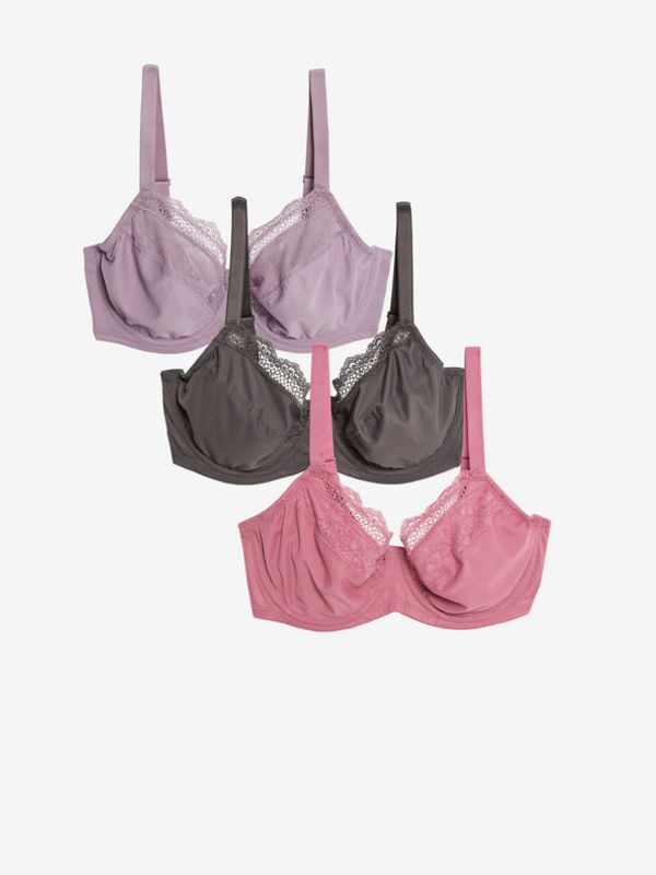 Marks & Spencer Marks & Spencer Grudnjak 3 kom ružičasta