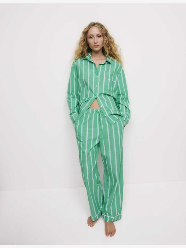 Marks & Spencer Marks & Spencer Hlače za spavanje zelena