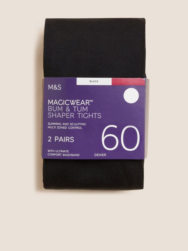 Marks & Spencer Marks & Spencer Magicwear™ 60 DEN Hula-hopke crna