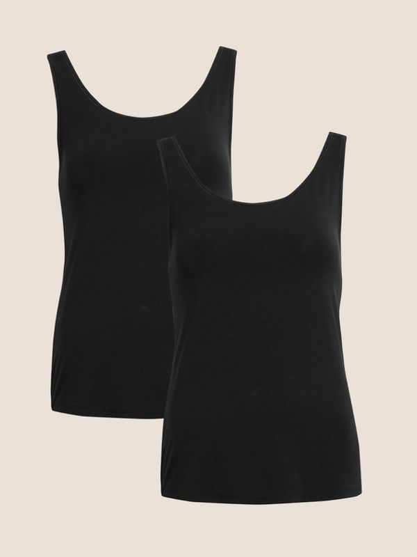 Marks & Spencer Marks & Spencer Majica bez rukava 2 kom crna