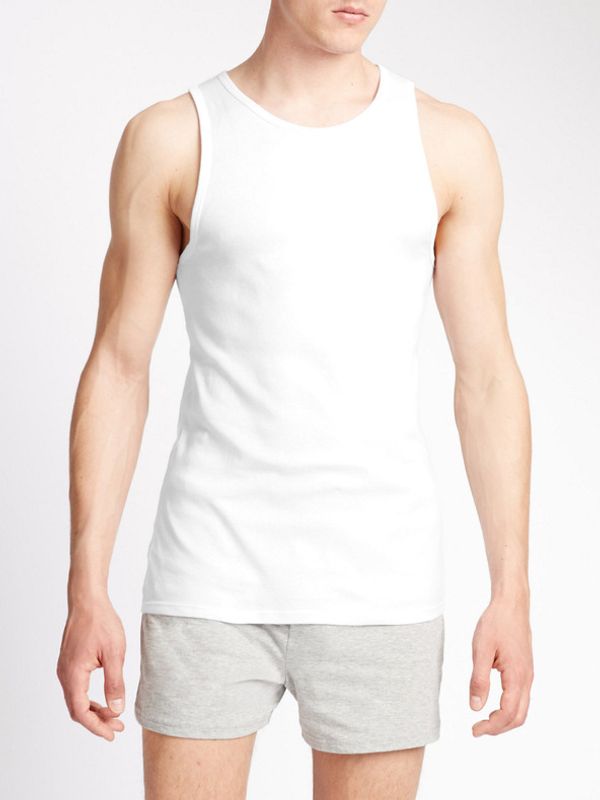 Marks & Spencer Marks & Spencer Majica bez rukava 3 kom bijela