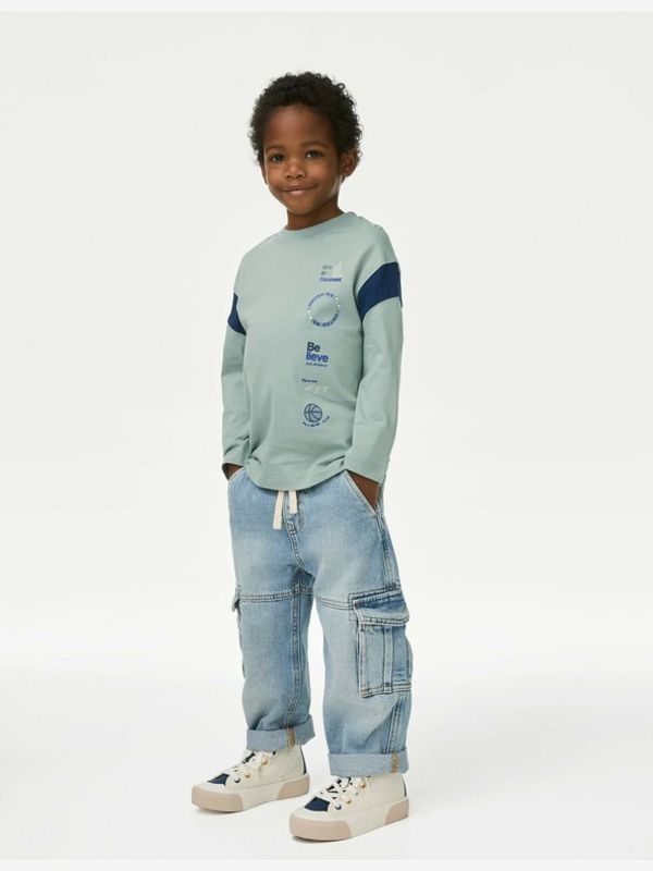 Marks & Spencer Marks & Spencer Majica dječja zelena