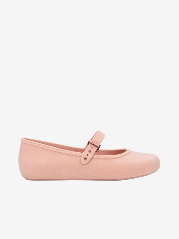 Melissa Melissa Soft Ballerina Velvet Balerinke ružičasta