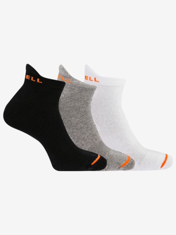 Merrell Merrell Cushioned Cotton Low Cut Tab 3-pack Čarape ljubičasta