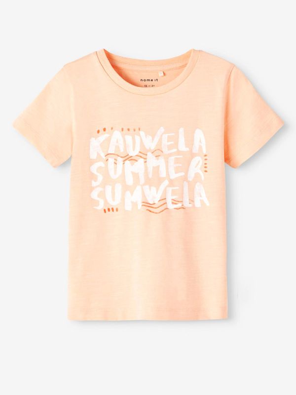 name it name it Frederik Majica dječja narančasta