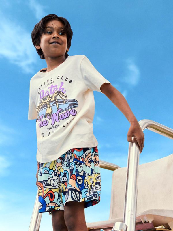 name it name it Zerpo Dječja majica bijela