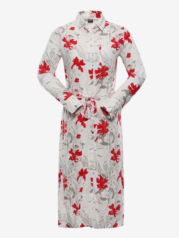 NAX NAX Cufewa Haljina bijela