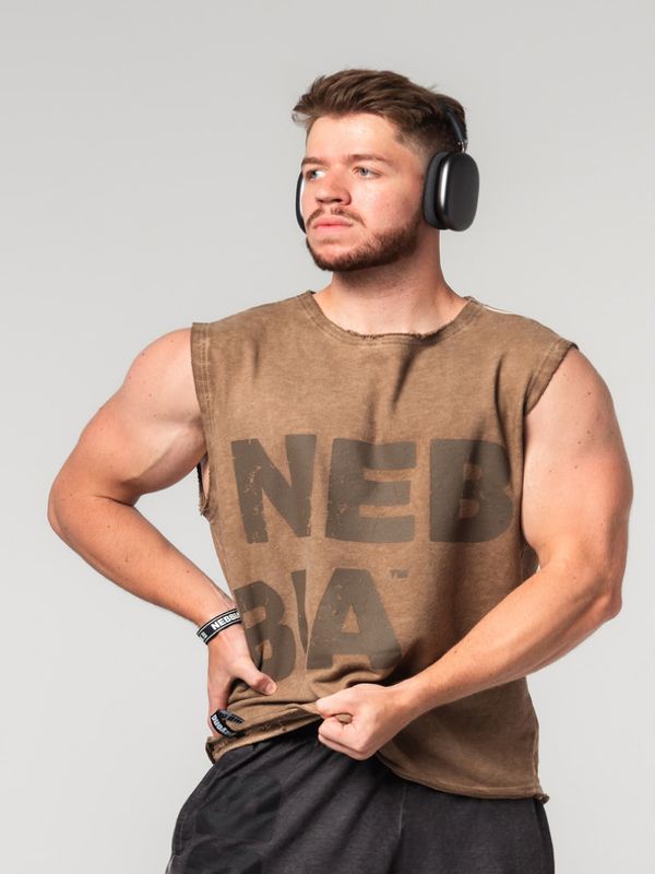 Nebbia Nebbia Beastin Majica bez rukava smeđa