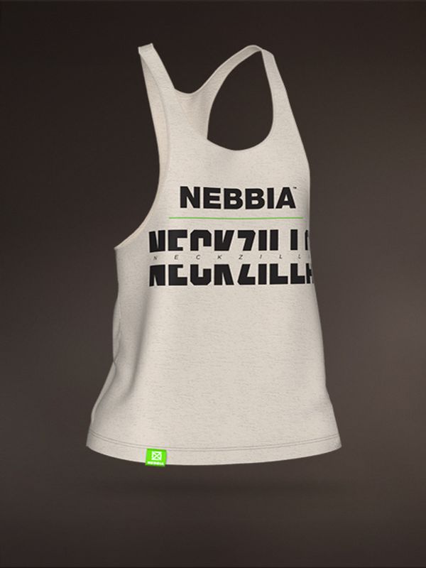 Nebbia Nebbia Neckzilla Majica bez rukava smeđa