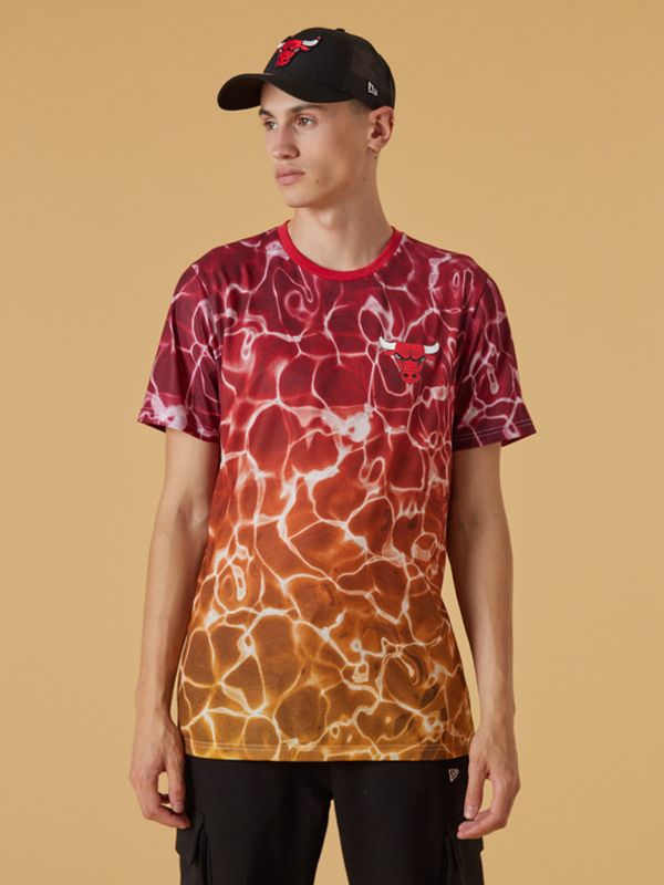 New Era New Era Chicago Bulls NBA Team Majica crvena