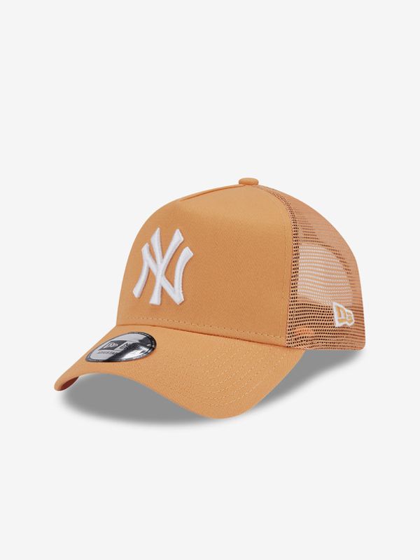 New Era New Era New York Yankees League Essential Trucker Šilterica narančasta