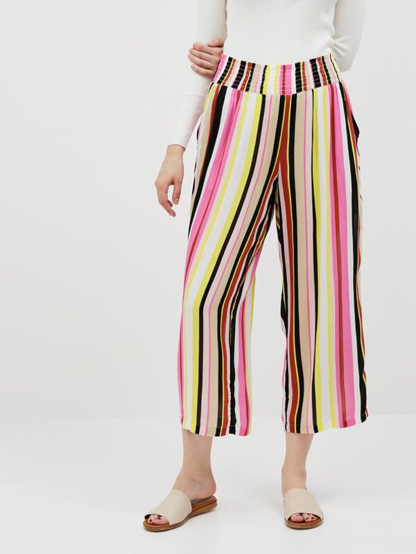 Noisy May Noisy May Flora Hlače ružičasta