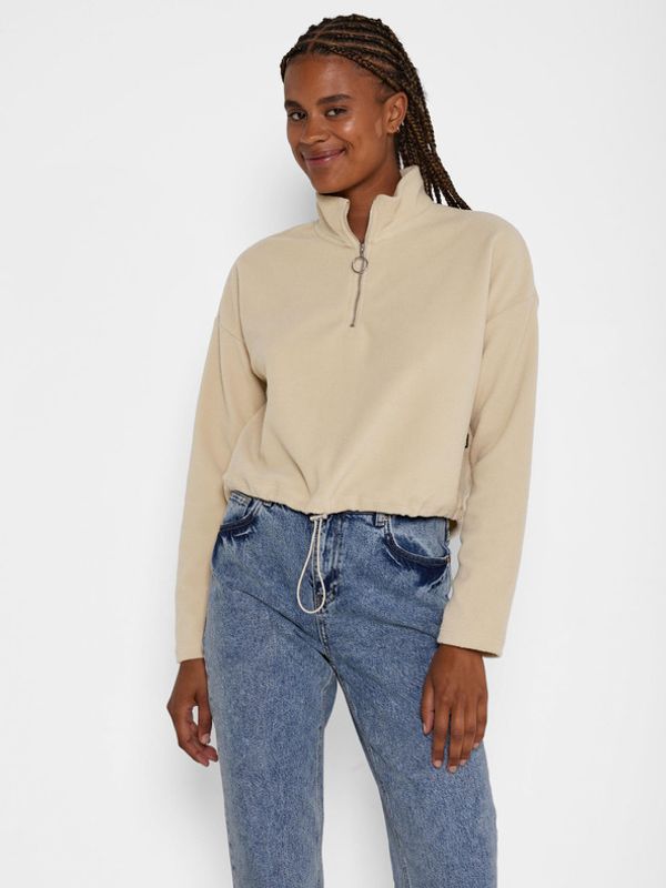 Noisy May Noisy May Misser Majica dugih rukava bež