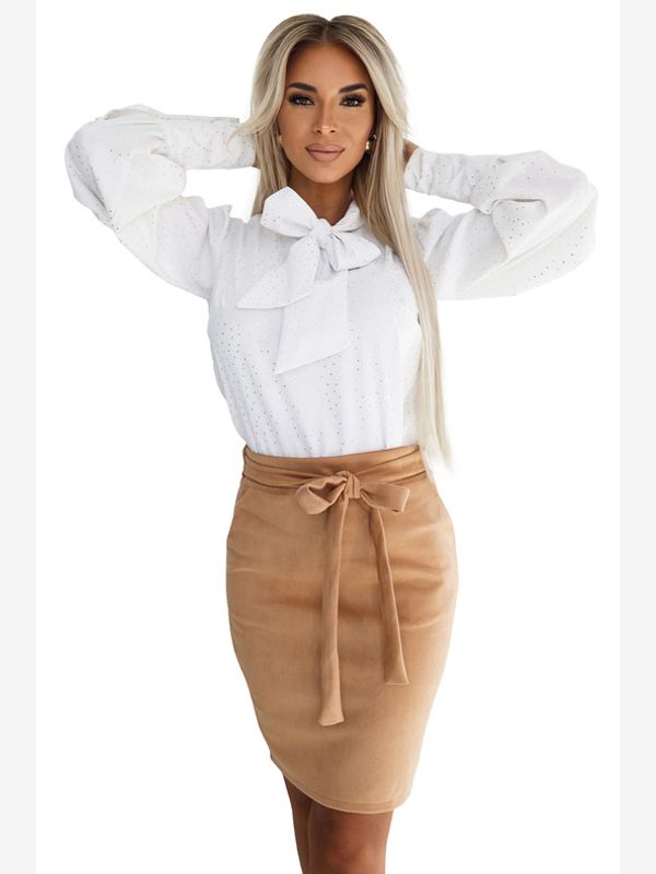 numoco numoco Suknja smeđa