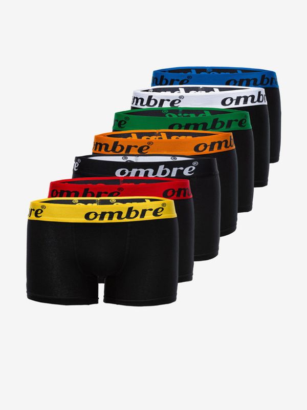 Ombre Clothing Ombre Clothing Bokserice 7 kom crna