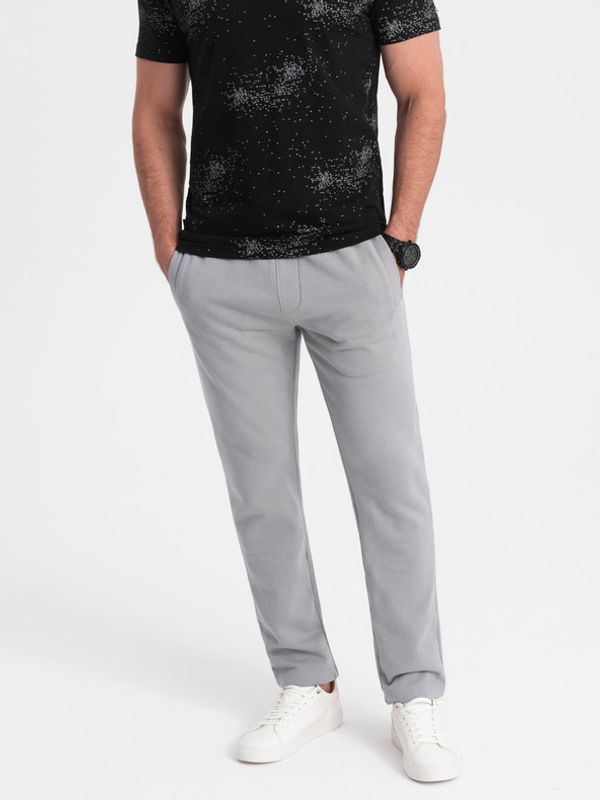 Ombre Clothing Ombre Clothing Donji dio trenirke siva