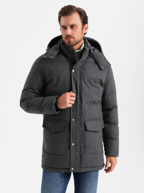 Ombre Clothing Ombre Clothing Jakna crna