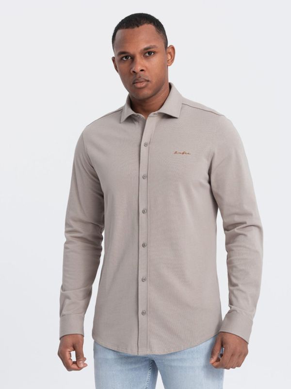 Ombre Clothing Ombre Clothing Košulja siva