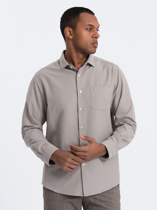 Ombre Clothing Ombre Clothing Košulja siva