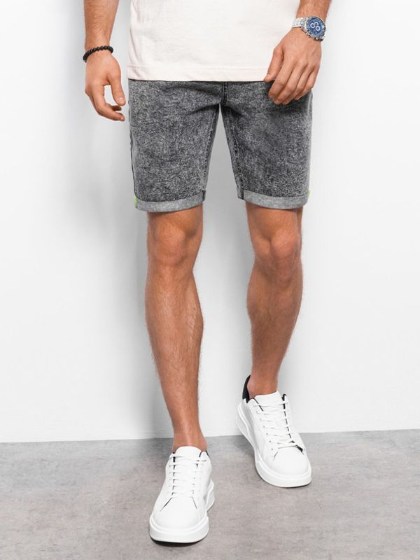 Ombre Clothing Ombre Clothing Kratke hlače siva