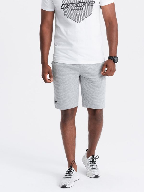 Ombre Clothing Ombre Clothing Kratke hlače siva